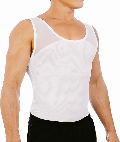 Men's Chest Compression Shirt to Hide Gynecomastia Shapewear